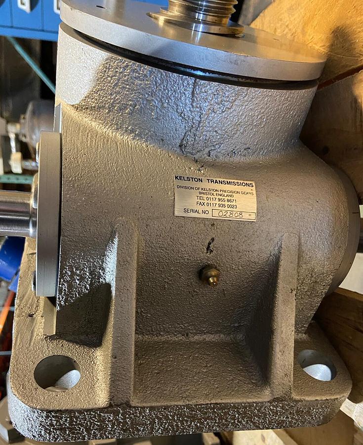 Used Kelston,JACK 50,Precision Worm Gear Screw Jack 50 Rotations to 1 INCH