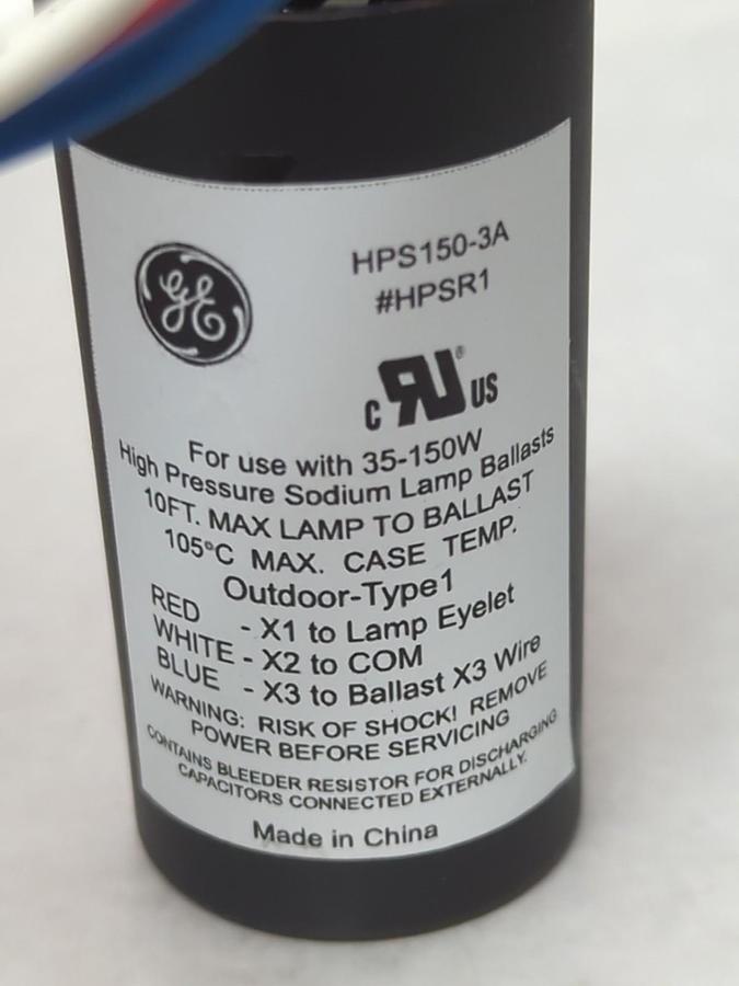 GENERAL ELECTRIC,86635 HPS150-3A,IGNITOR 150W NOS