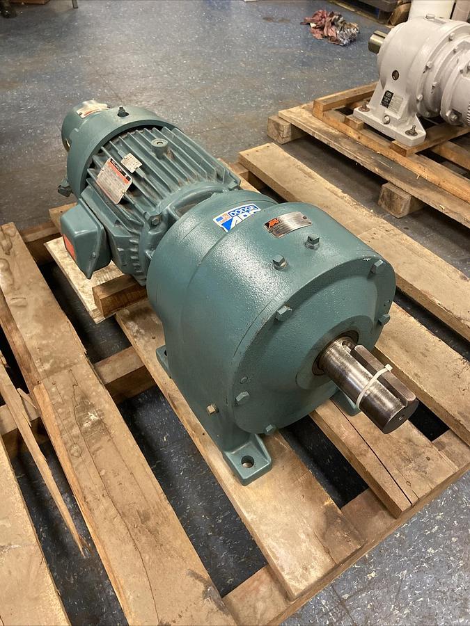 Used Dodge,APG 210TG6A2,GearDrive Ratio 86.5 Reliance 3/1 HP 1745/575RPM Brake Motor