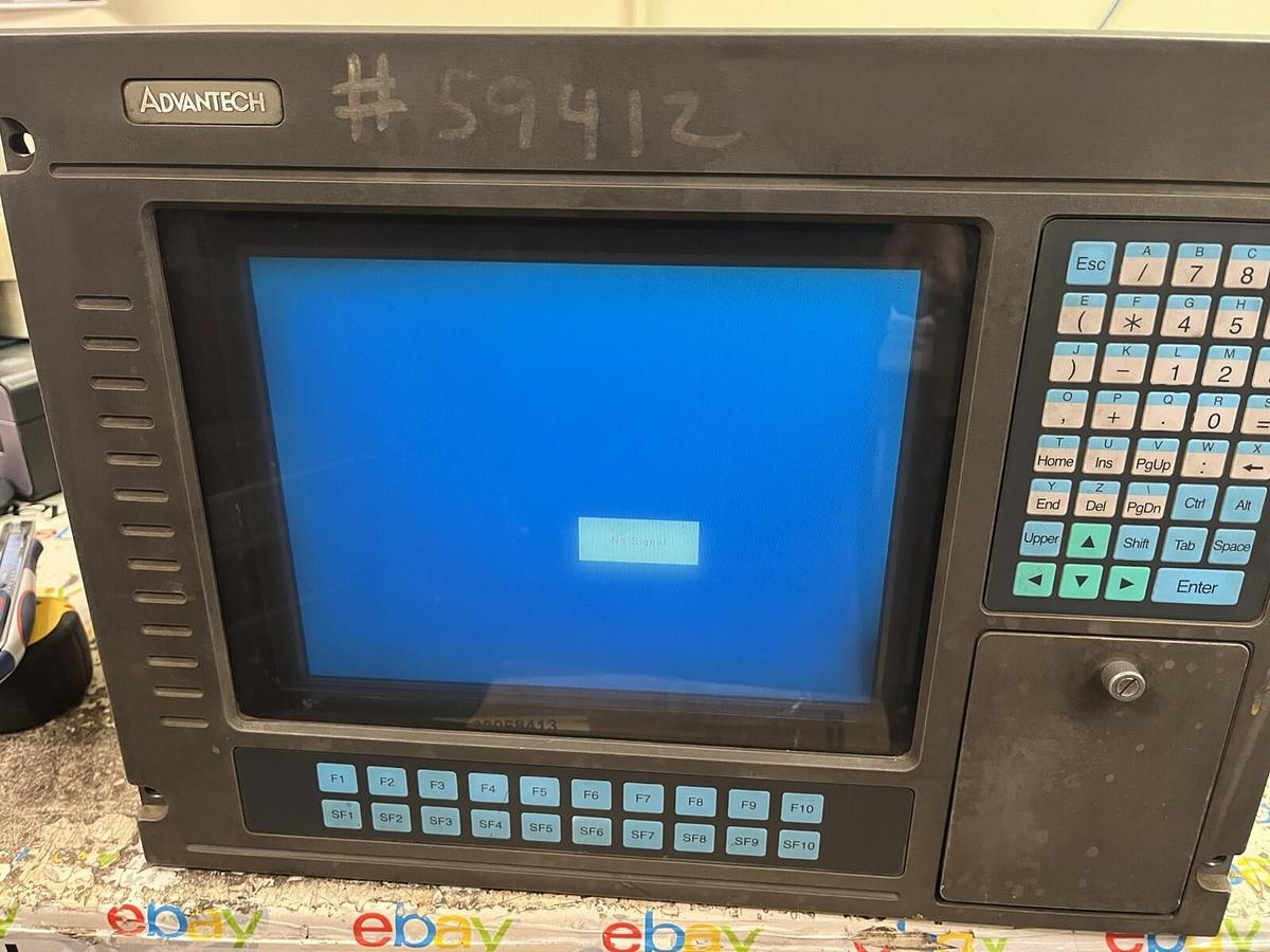 Used ADVANTECH,AWS-825PB,OPERATER INTERFACE PANEL