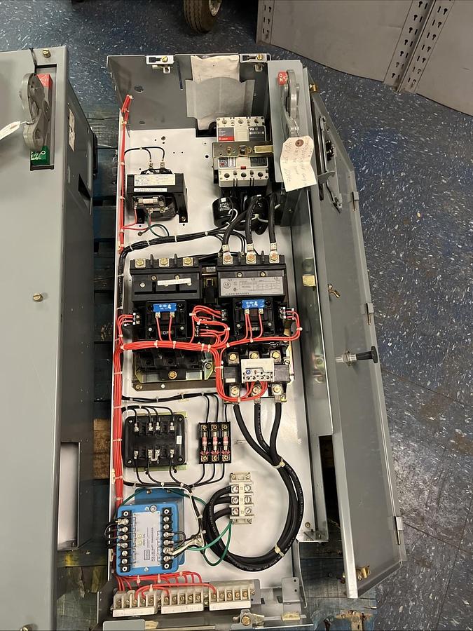 Used Allen-Bradley,2107,Size 3 MCC Reversing Starter Bucket Breaker  75Hp 505-DOD-A2K