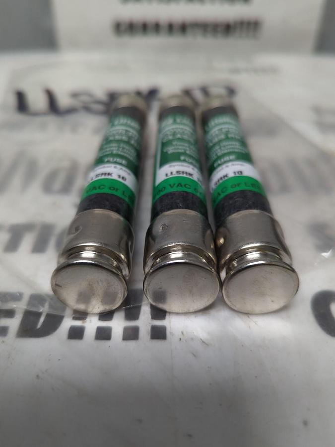 LITTELFUSE,LLSRK 10,POWR-PRO FUSES LOT OF 3 NOS