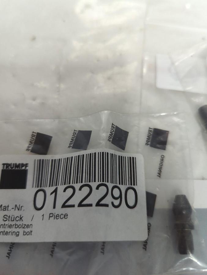 TRUMPF,0212290,CENTERING BOLT LOT OF 2 NOS