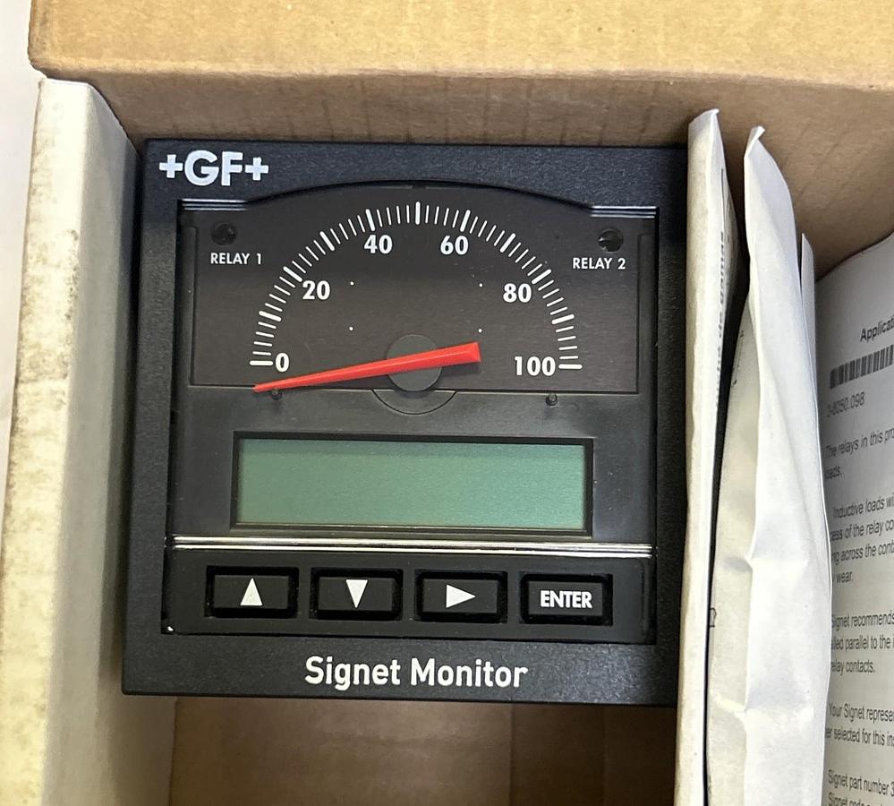 GEORG FISCHER SIGNET,3-5500,FLOW MONITOR NOS