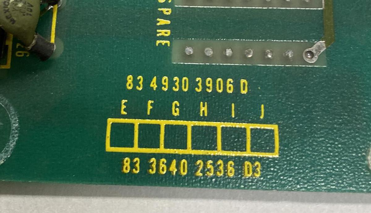 Used Unbranded,83 3640 2536,Circuit Board