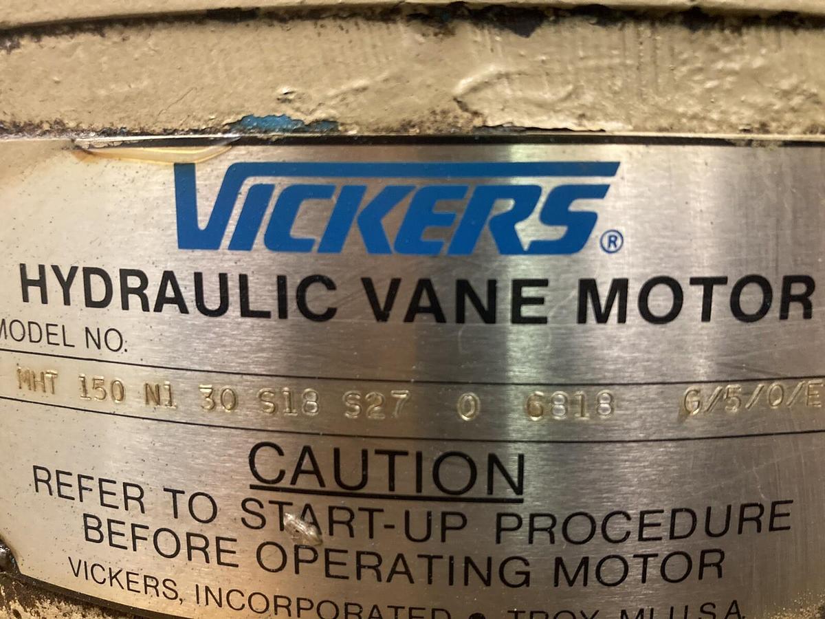 Used Vickers,MHT-150-N1-30-S1B-S27 0 6818 6/5/0/EH,Hydraulic Vane Motor