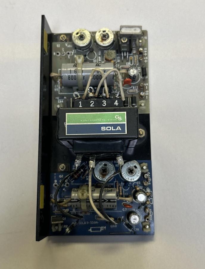 Used SOLA ELECTRIC,83-81-2225,POWER SUPPLY