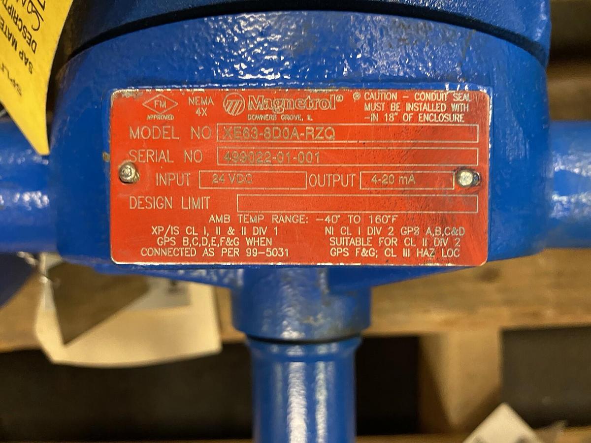 Used MAGNETROL,XE63-8D0A-RZQ,MODULEVEL AND FLOW CONTROL ASSEMBLY