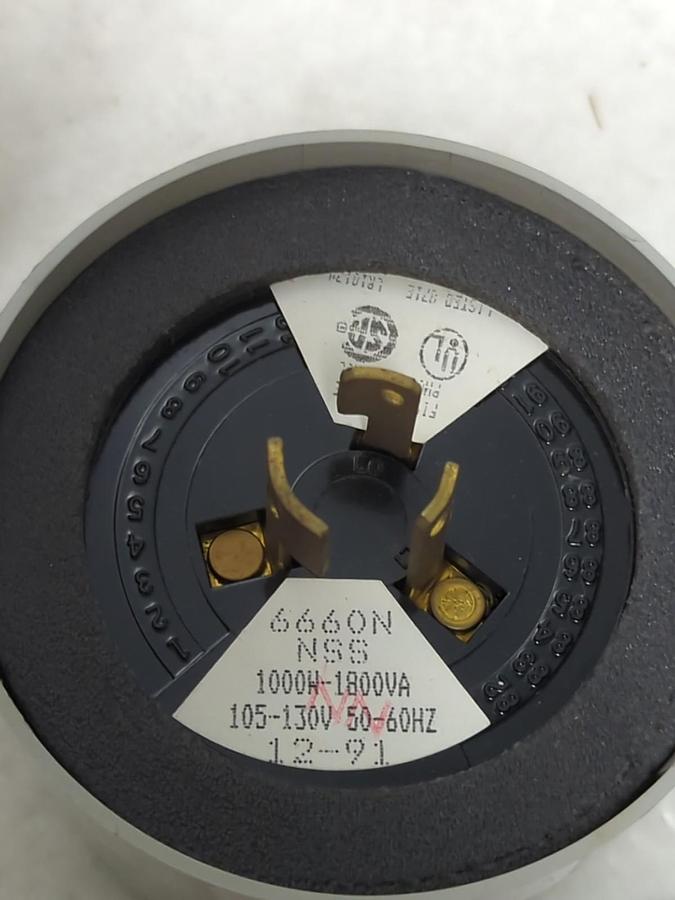 Used FISHER PIERCE,6660N,OUTDOOR LIGHTING SENSOR 1000W-1800VA PRE-OWNED