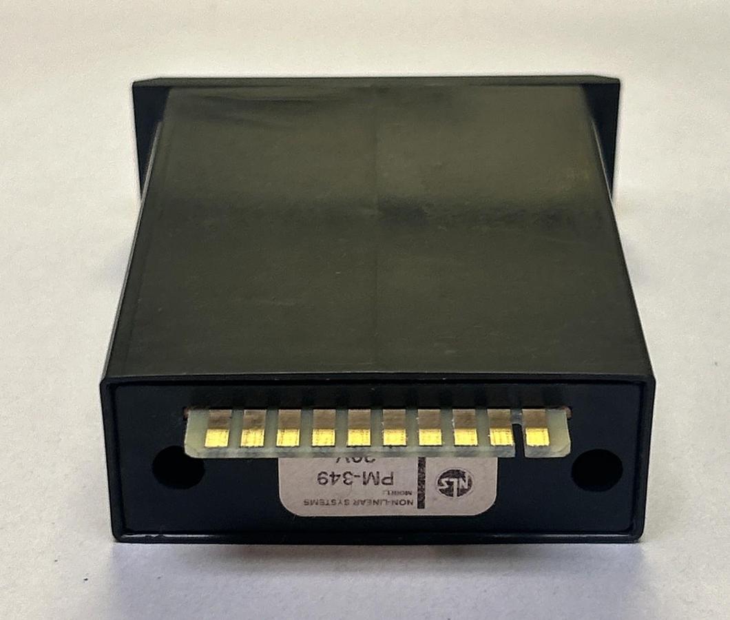 NON-LINEAR SYSTEMS,PM-349,DIGITAL PANEL METER NOS