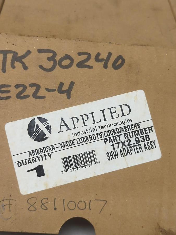 APPLIED,17X2.938,BEARING ADAPTER ASSEMBLY NOS