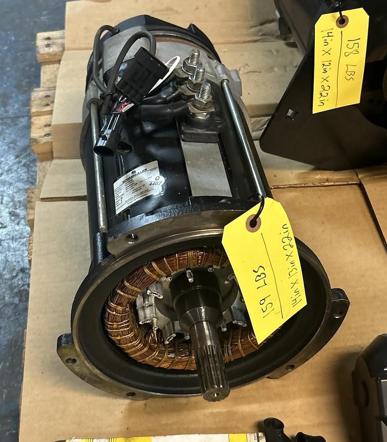 Used SCHABMULLER,TSA200-230,ELECTRIC MOTOR 80V 8KW 3PH