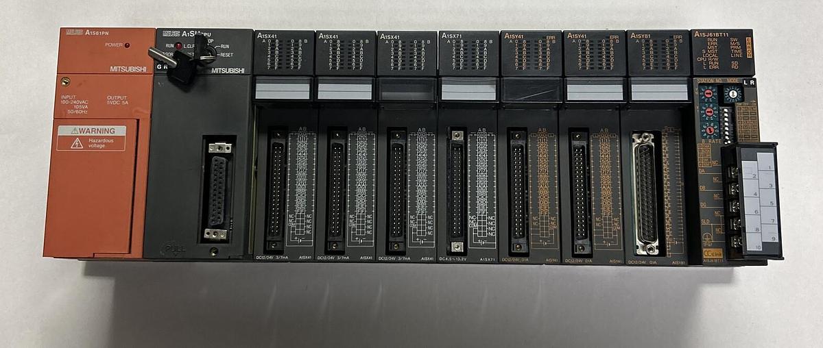 Used MITSUBISHI,A1S61PN/A1SHCPU/ASX41/A1SX71/A1SY41/A1SY81/A1SJ61BT11,Controller