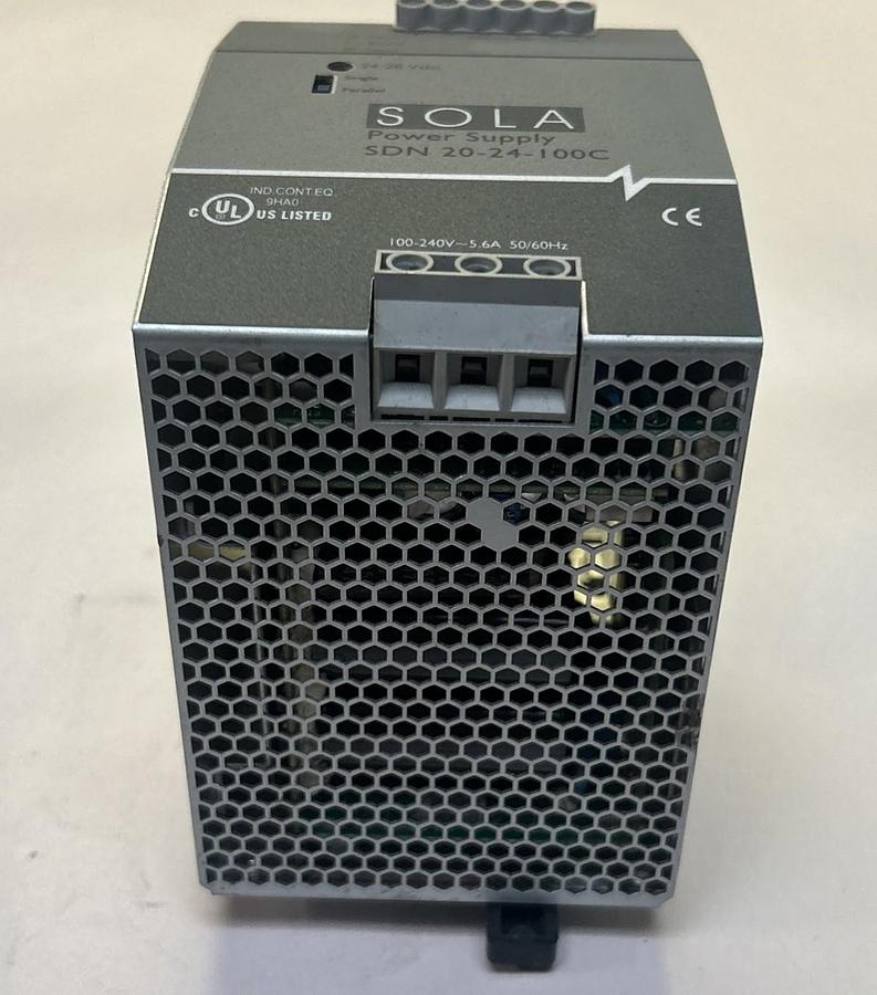 Used EMERSON,SDN20-24-100C,POWER SUPPLY