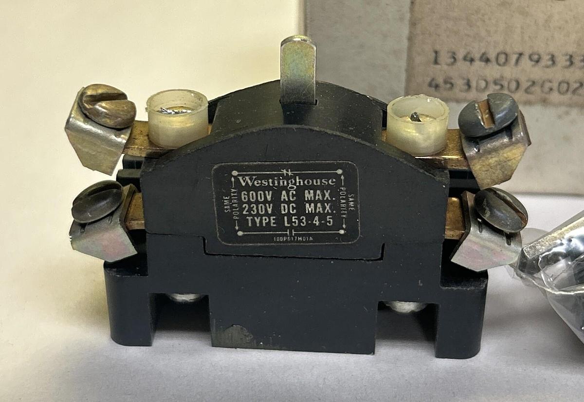 WESTINGHOUSE,453D502G02,ELECTRICAL INTERLOCK NOS