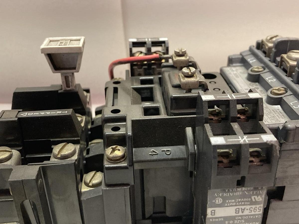 Used Allen-Bradley,509-BOD,Nema Full Voltage Non-Reversing Starter Size 1 115-120V 60