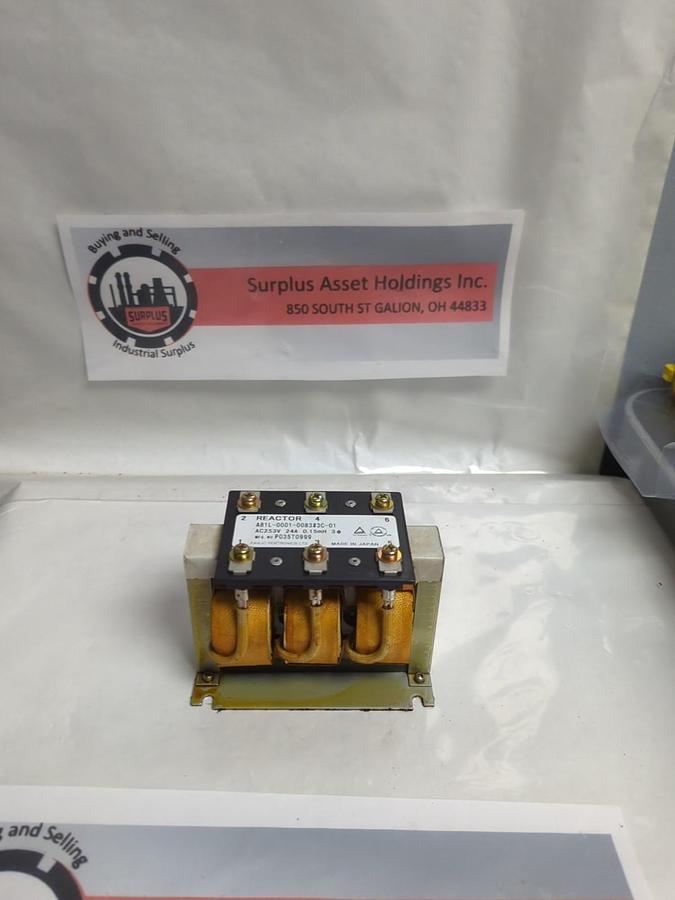 Used FANUC,A81L-0001-0083#C-01,REACTOR P035T0999 PRE-OWNED