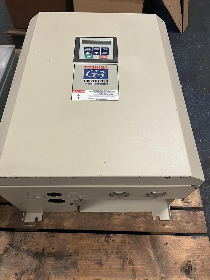 Used TOSHIBA,VT130G304400,TRANSISTOR INVERTER 40kVA 40HP 460V 3PH