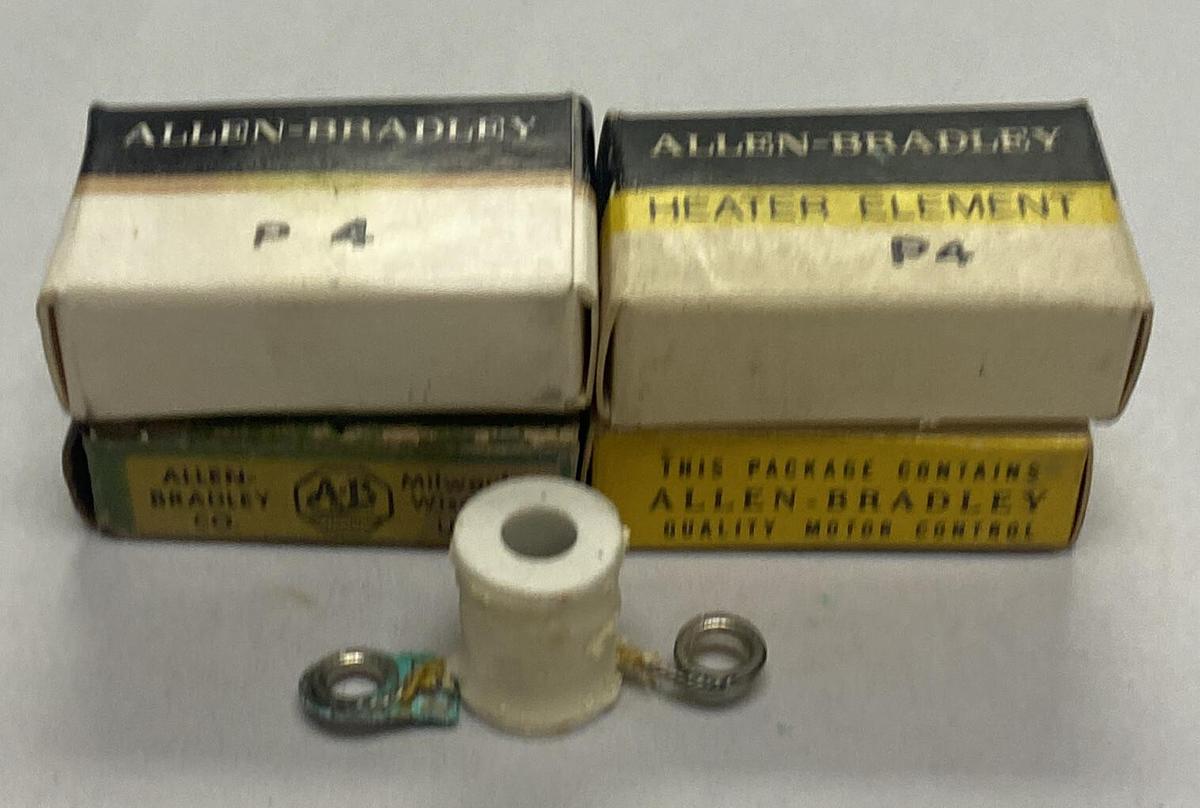 Allen-Bradley,P4,Overload Heater Element Lot Of 4 NOS