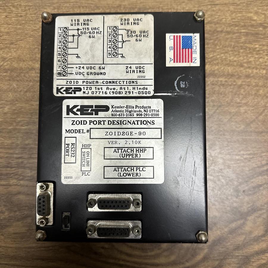 Used KEP,Z0ID2GE-90,Interface Panel