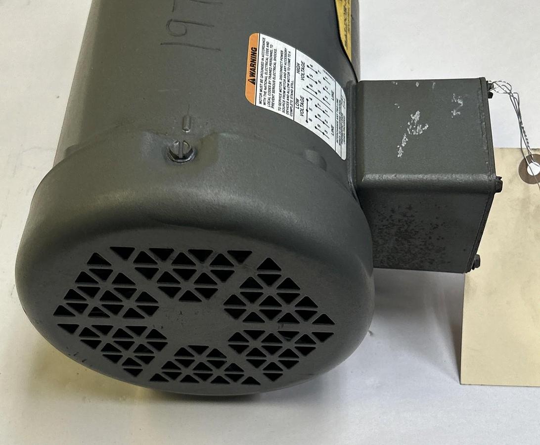 Used BALDOR,M3535,MOTOR 1/3HP 1140RPM 230/460V 3PH 56 FRAME