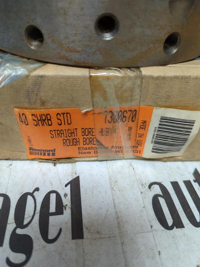 REXNORD,7300670,40SHRB STD STRAIGHT BORE HUB ROUGH BORE NOS