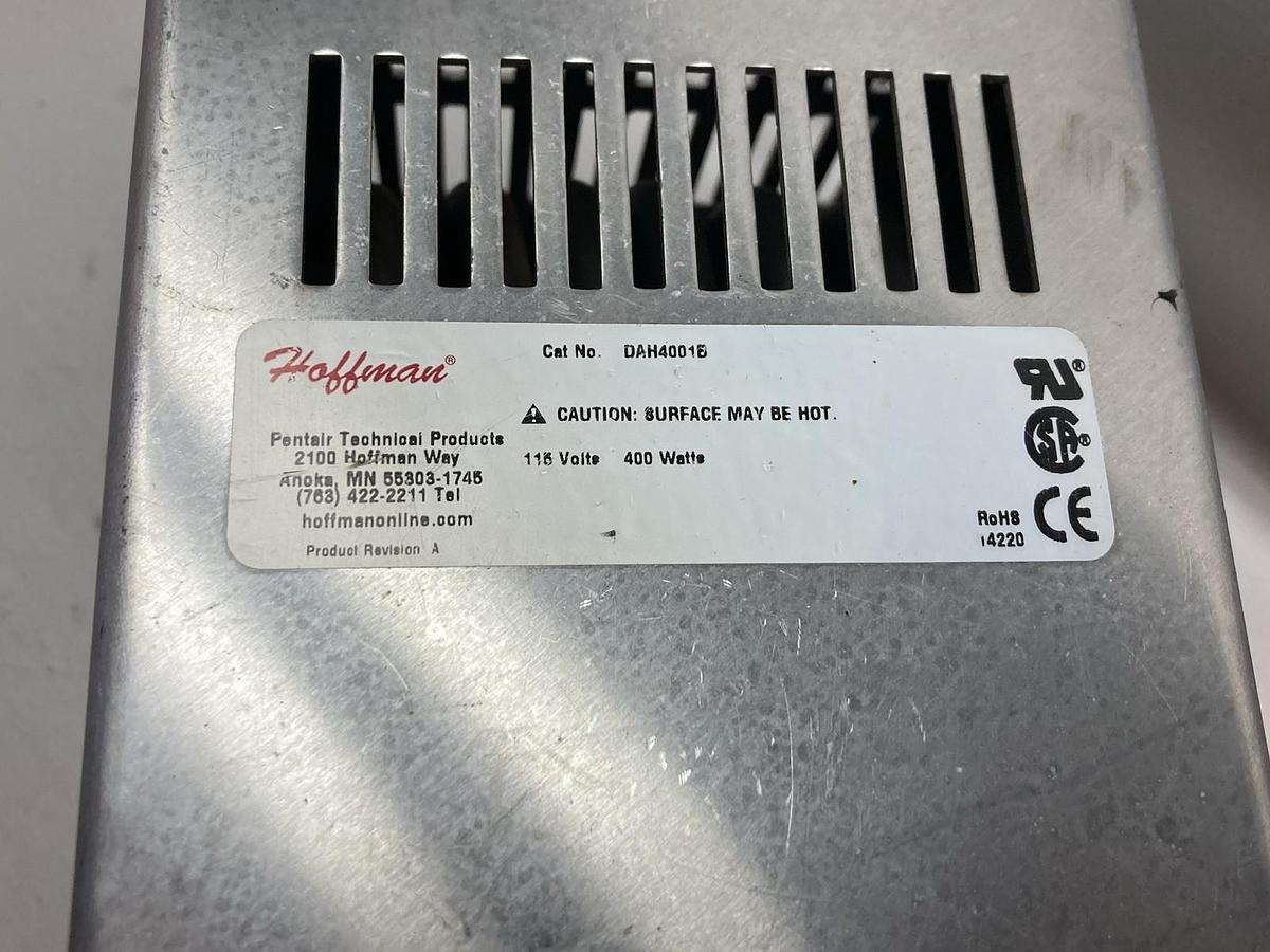 Used Hoffman,DAH4001B,Aluminum Electric Heater 400W 115V 50/60Hz