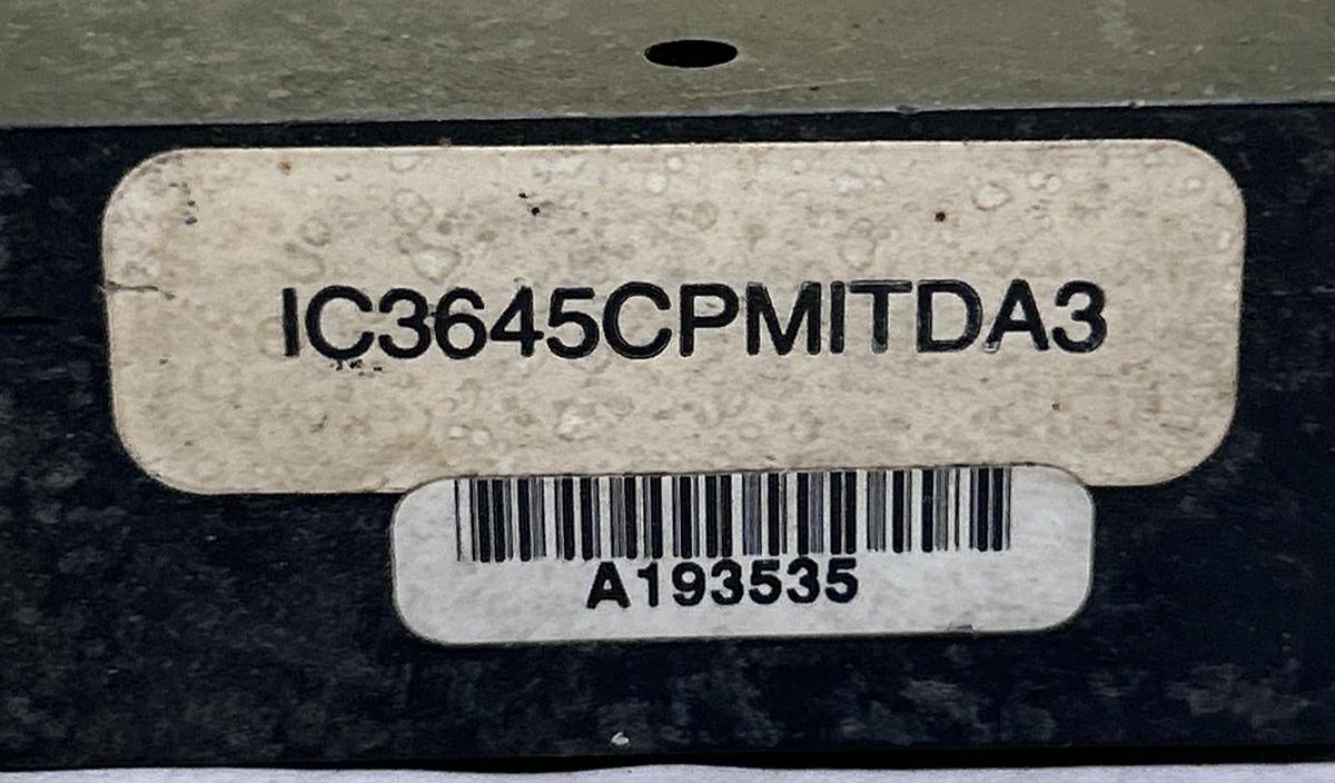Used GE,IC3645CPMITDA3,DRIVER MODULE TIME DELAY