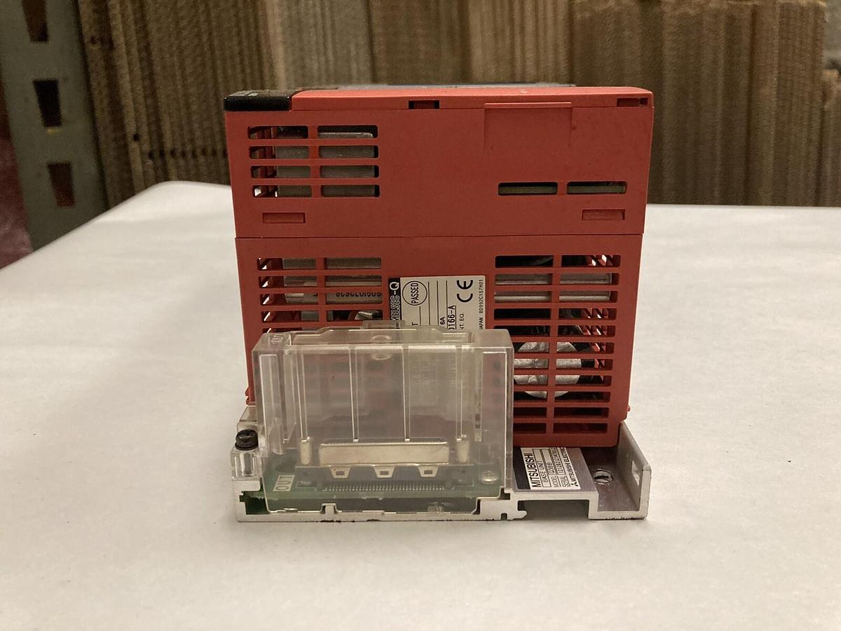 Used Mitsubishi,Q61P Q01UCPU QJ61BT11N x2 QX41 QY41P QD75P1,Rack Assembly