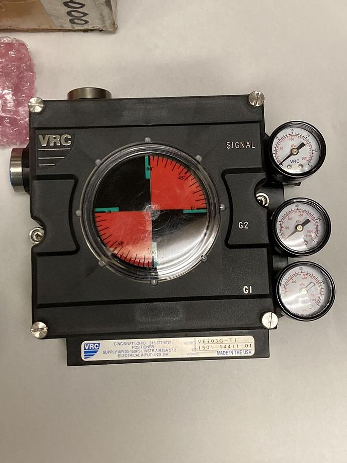 VRC,VE703G-T1,Electro-Pneumatic Valve Positioner 30-150 PSI  4-20 mA