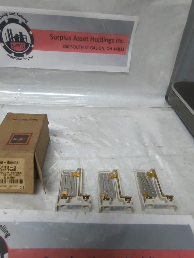 CUTLER HAMMER,H2011B-3,FREEDOM SERIES HEATER PACK BOX OF 3 NOS