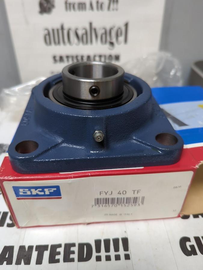 SKF,FYJ-40-TF,FLANGE MOUNT BEARING 4-BOLT BASE NOS