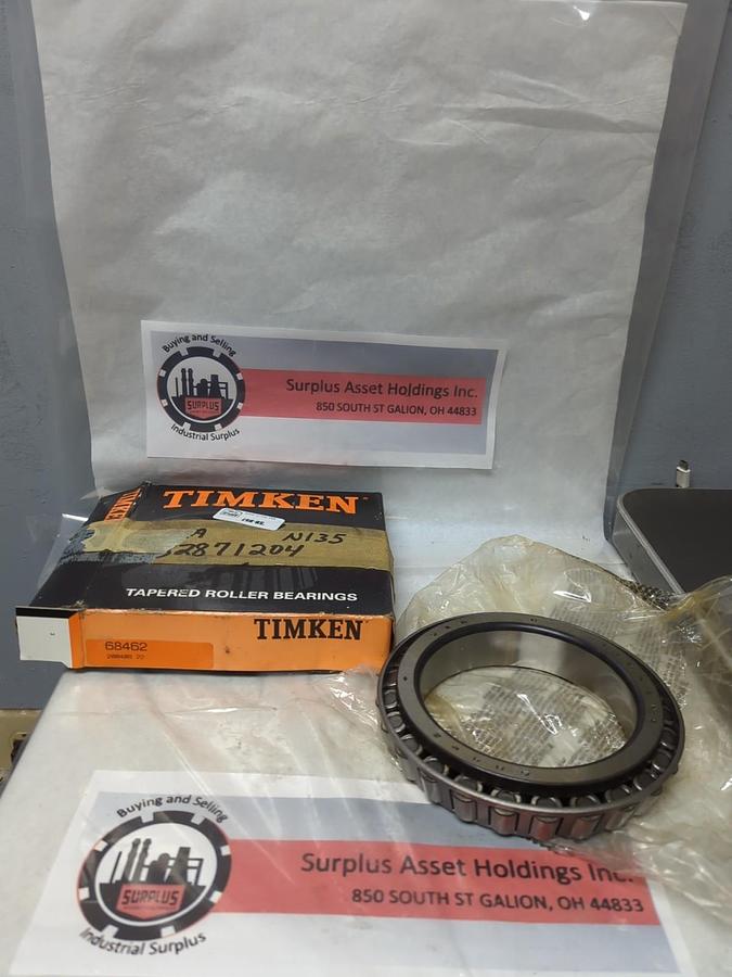 TIMKEN,68462,ROLLER BEARING CONE NOS