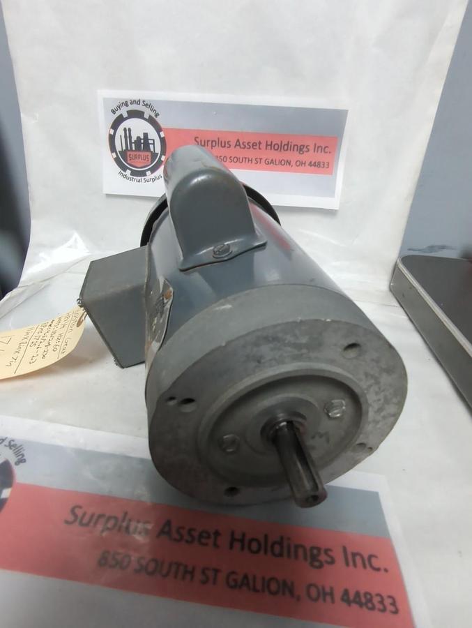 Used BOSTON GEAR,ADRTF-B,SINGLE PHASE MOTOR 1/4 HP 1725 RPM PRE-OWNED