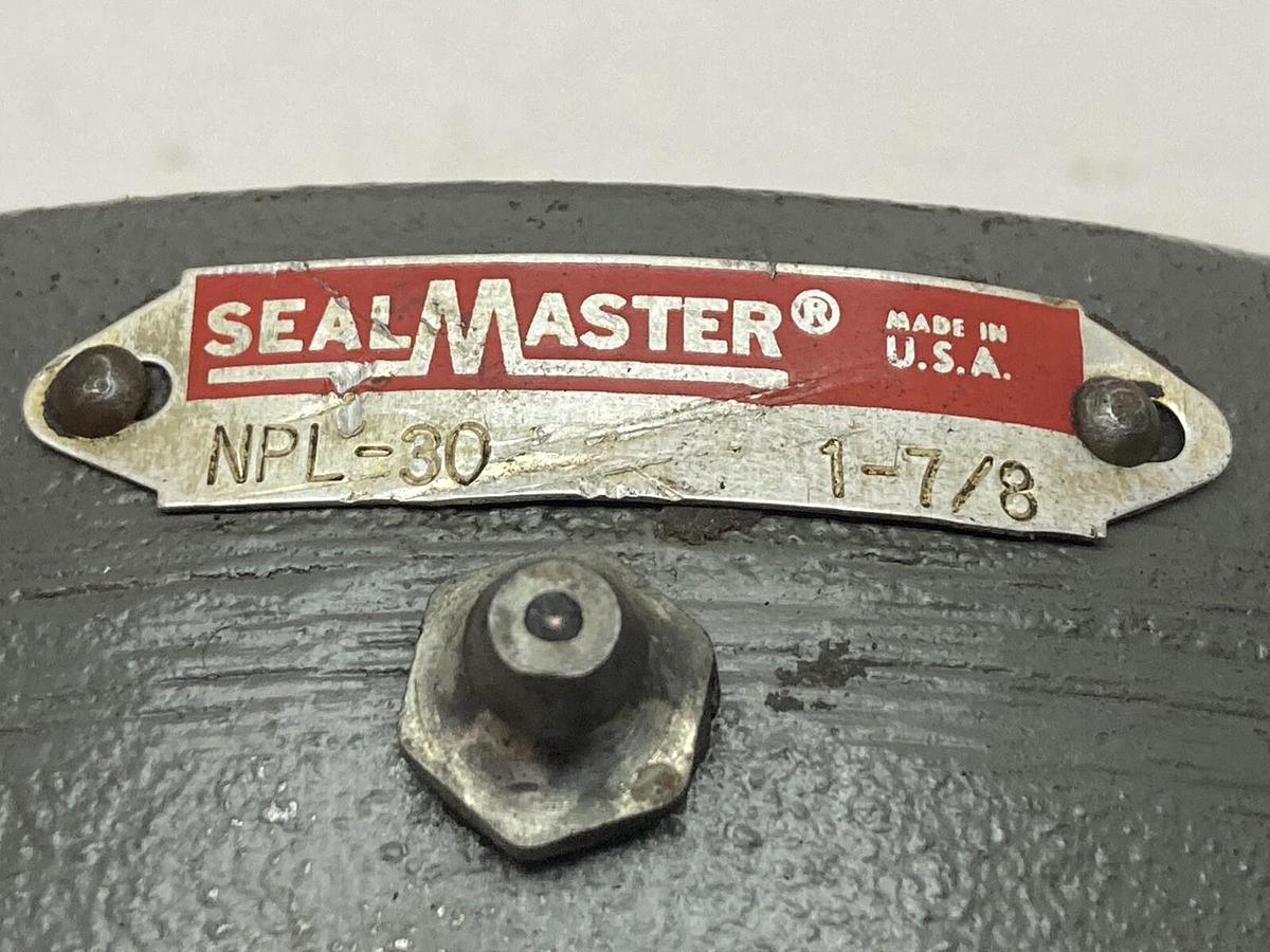 Used Sealmaster,NPL-30,Pillow Block Bearing 1 7/8 Inch