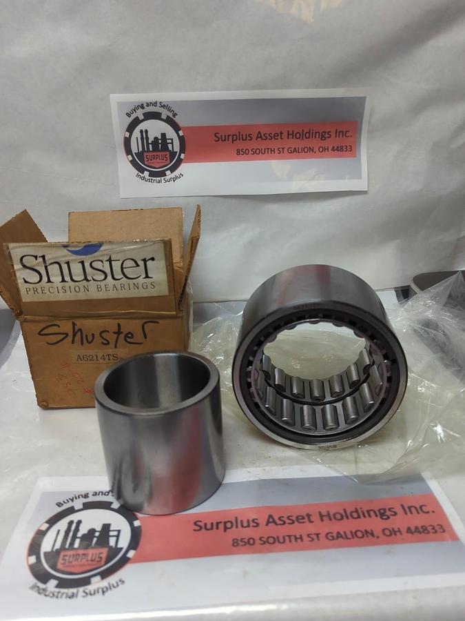 SHUSTER,A6214TS,ROLLER BEARING 2-3/4 INCH BORE NOS