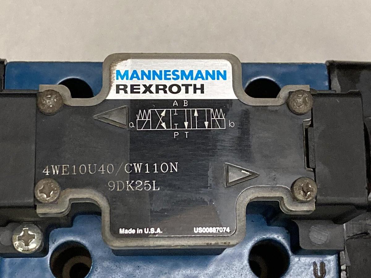 Used Mannesmann Rexroth,4WE10U40/CW110N 9DK25L,Directional Valve