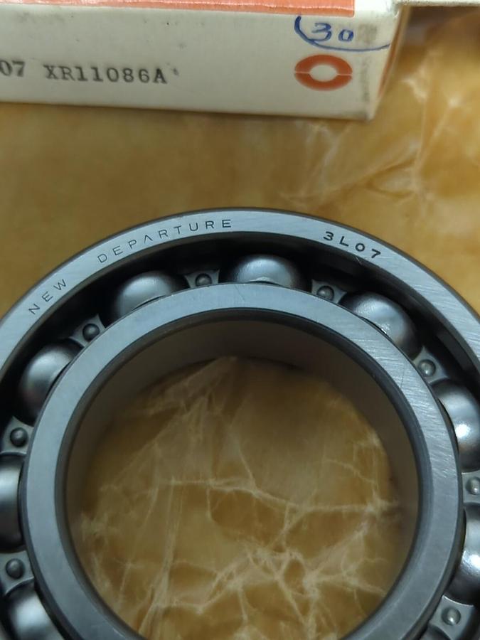 NDH DELCO,3L07,DEEP GROOVE BALL BEARING NOS