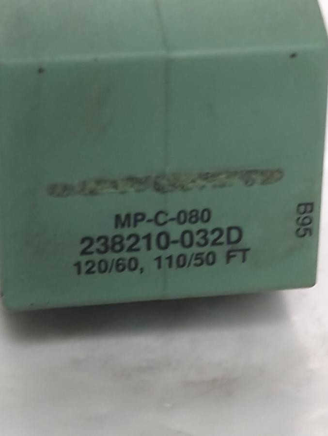 ASCO,MP-C-080,VALVE COIL 3-WIRE 120/60 110/50 NOS