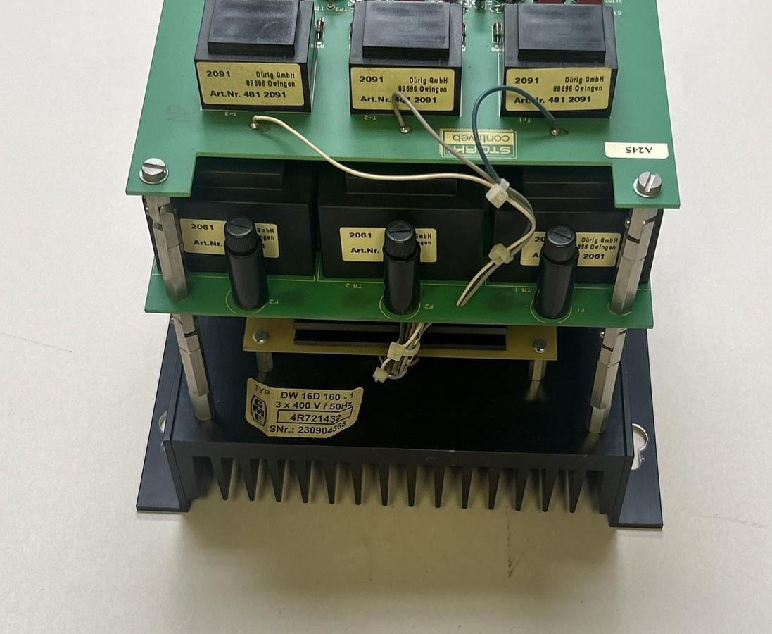 Used INAG ELECTRONIC,4R721432,DRIVE 160AMP 400V