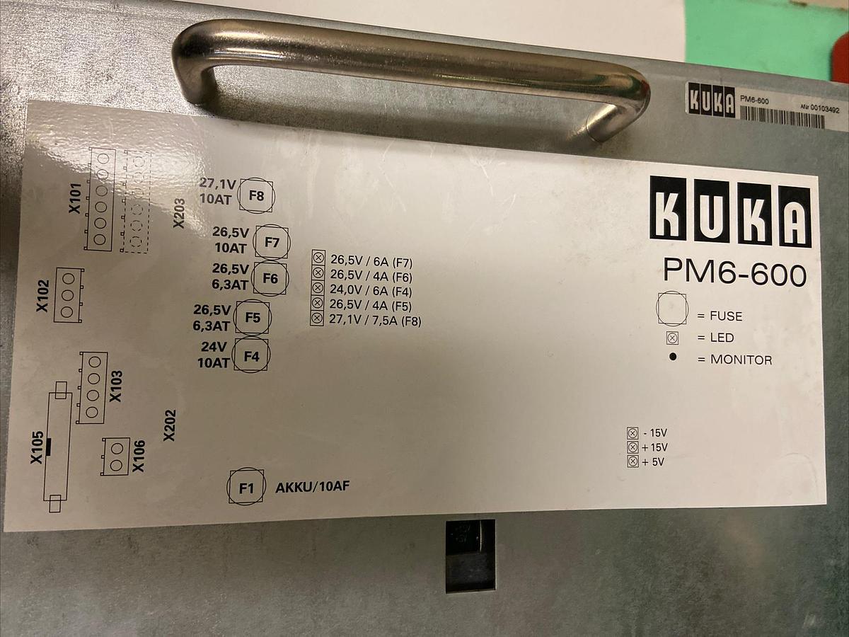 Used Kuka,PM6-600,Servo Amplifier Controller