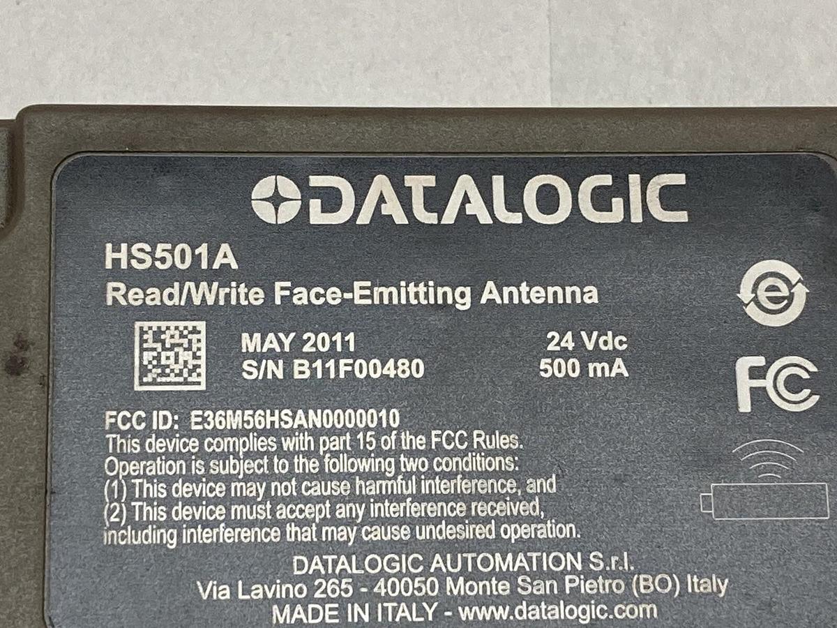 Datalogic,HS501A,Read/Write Face-Emitting Antenna
