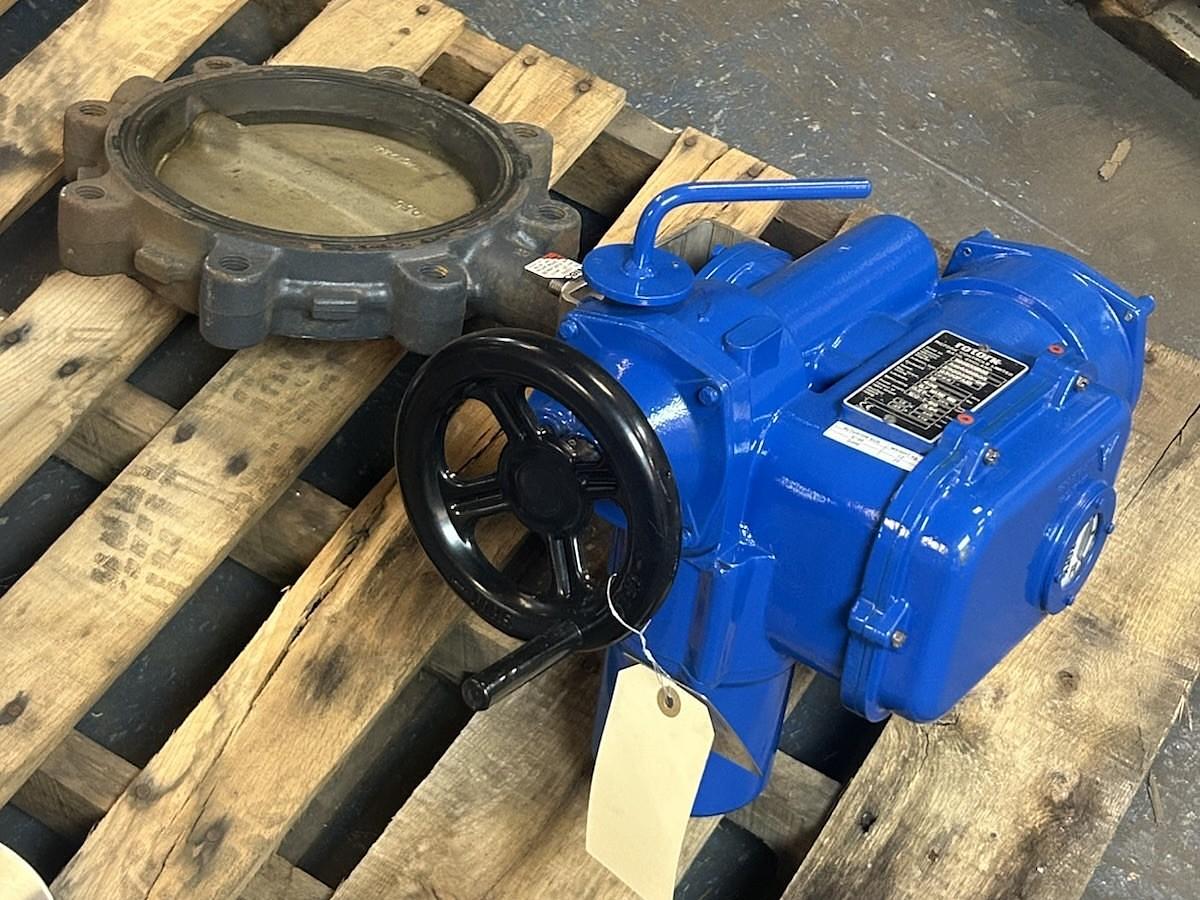 Used ROTORK,Q300FA10,VALVE ACTUATOR BUTTERFLY VALVE