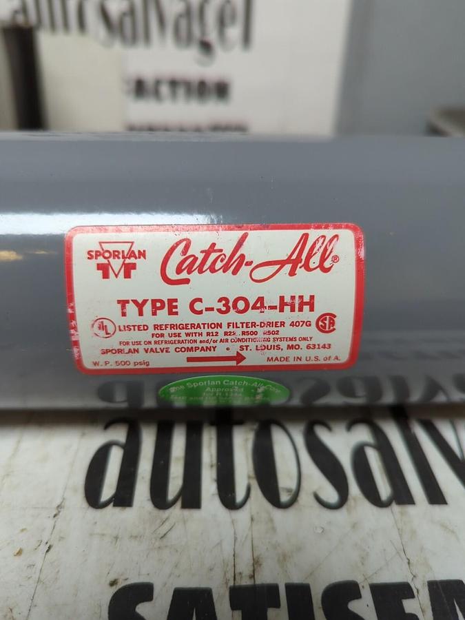 SPORLAN,C-304HH,FILTER/DRIER 1/2 INCH SAE FLARE NOS