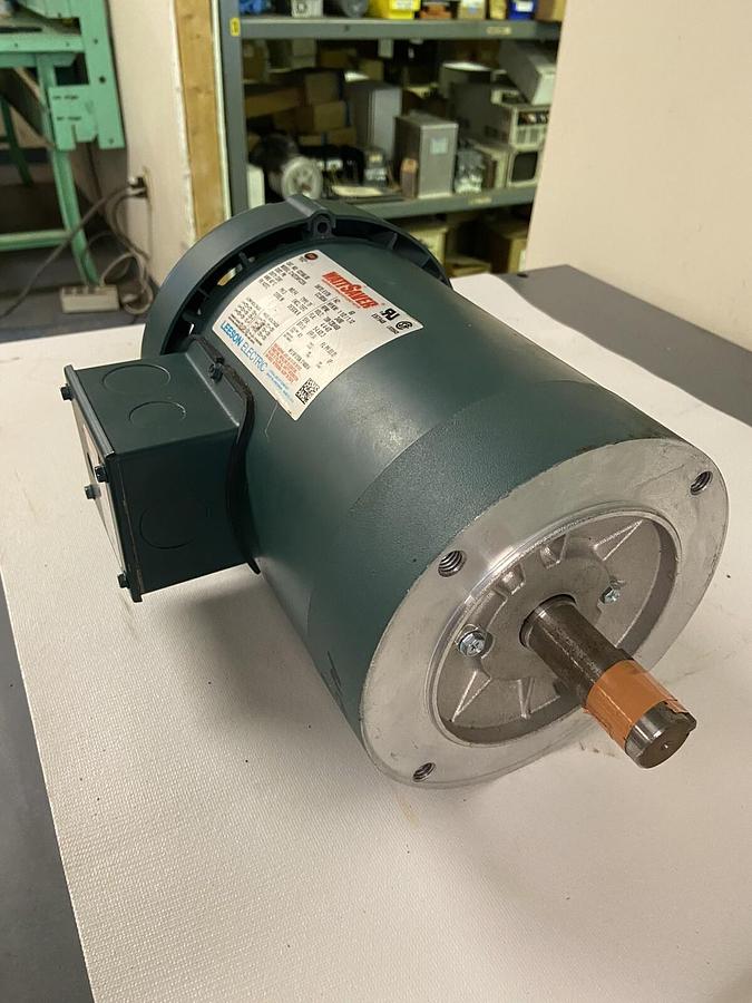 Leeson,122166.00,1-1/2Hp Wattsaver Motor 3490RPM 208-230/460V Frame 143TC