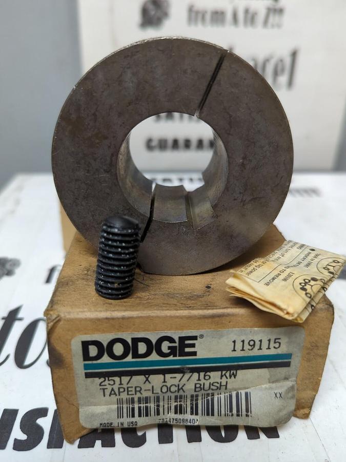 DODGE,119115 2517X1-7/16 KW,TAPER-LOCK BUSHING NOS