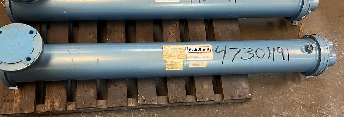 Used TTP THERMAL TRANSFER,UCV-1248-11.4-6-T-CN,SHELL AND TUBE HEAT EXCHANGER