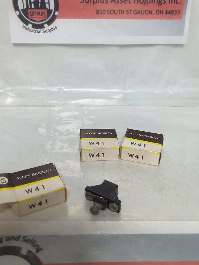 ALLEN BRADLEY,W41,THERMAL OVERLOAD HEATER ELEMENT LOT OF 3 NOS