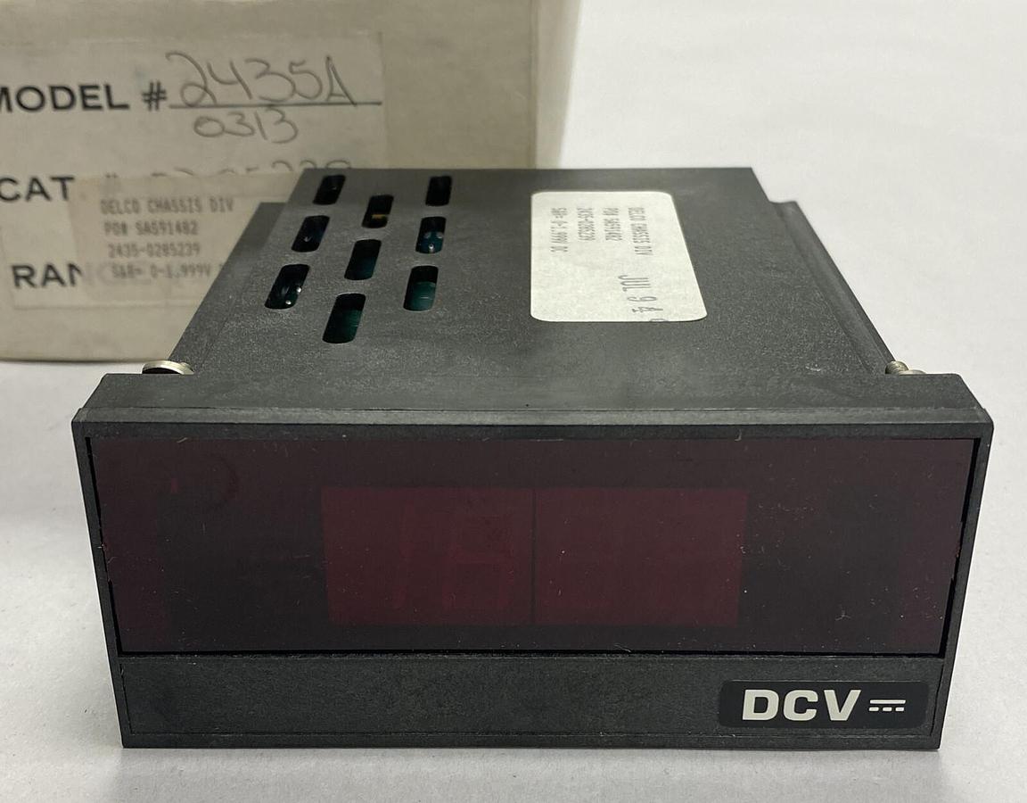 WESTCON,2435A-0285239,DIGITAL PANEL METER NOS