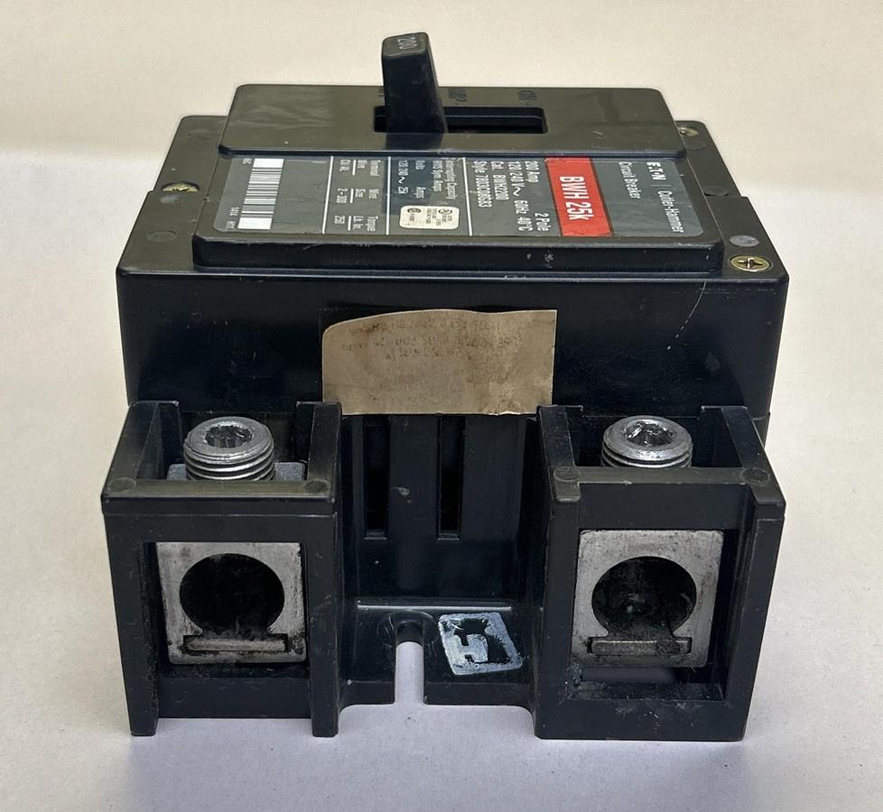 Used EATON CUTLER-HAMMER,BWH2200,CIRCUIT BREAKER 200A 120/240V 2P